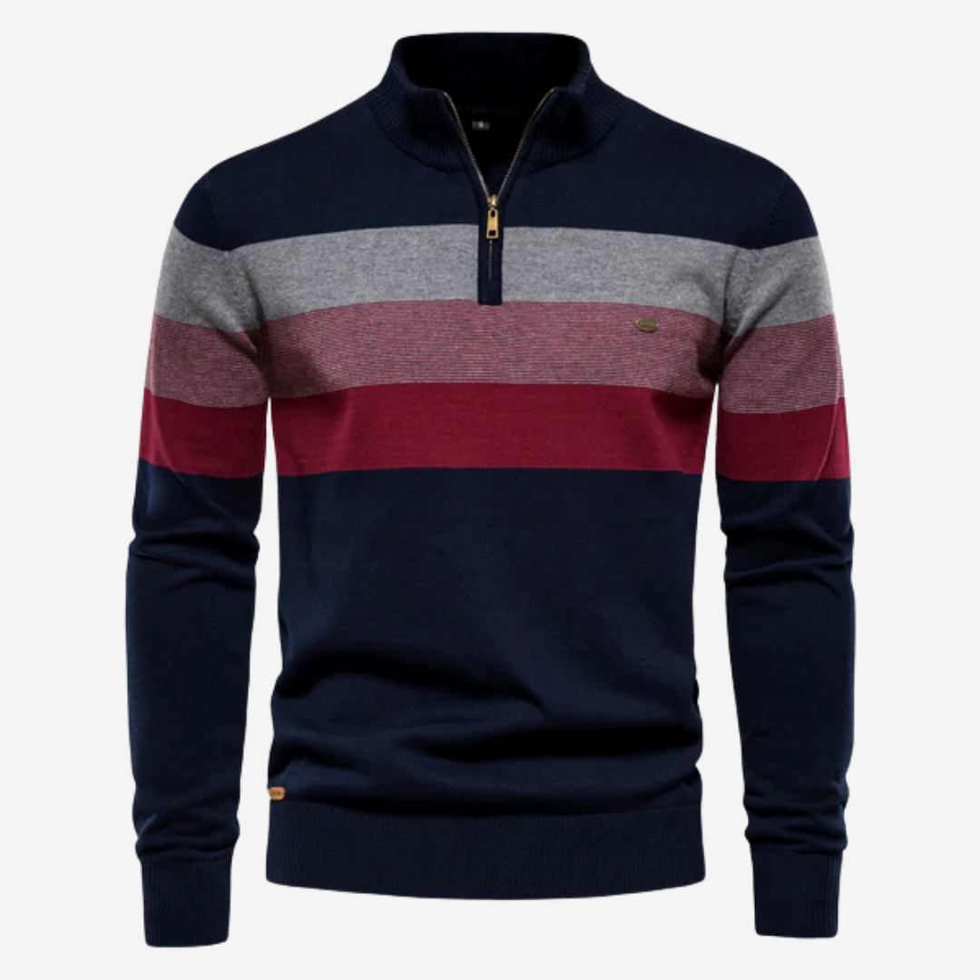 Tom Hollinger | Herren Strickpullover mit Streifen