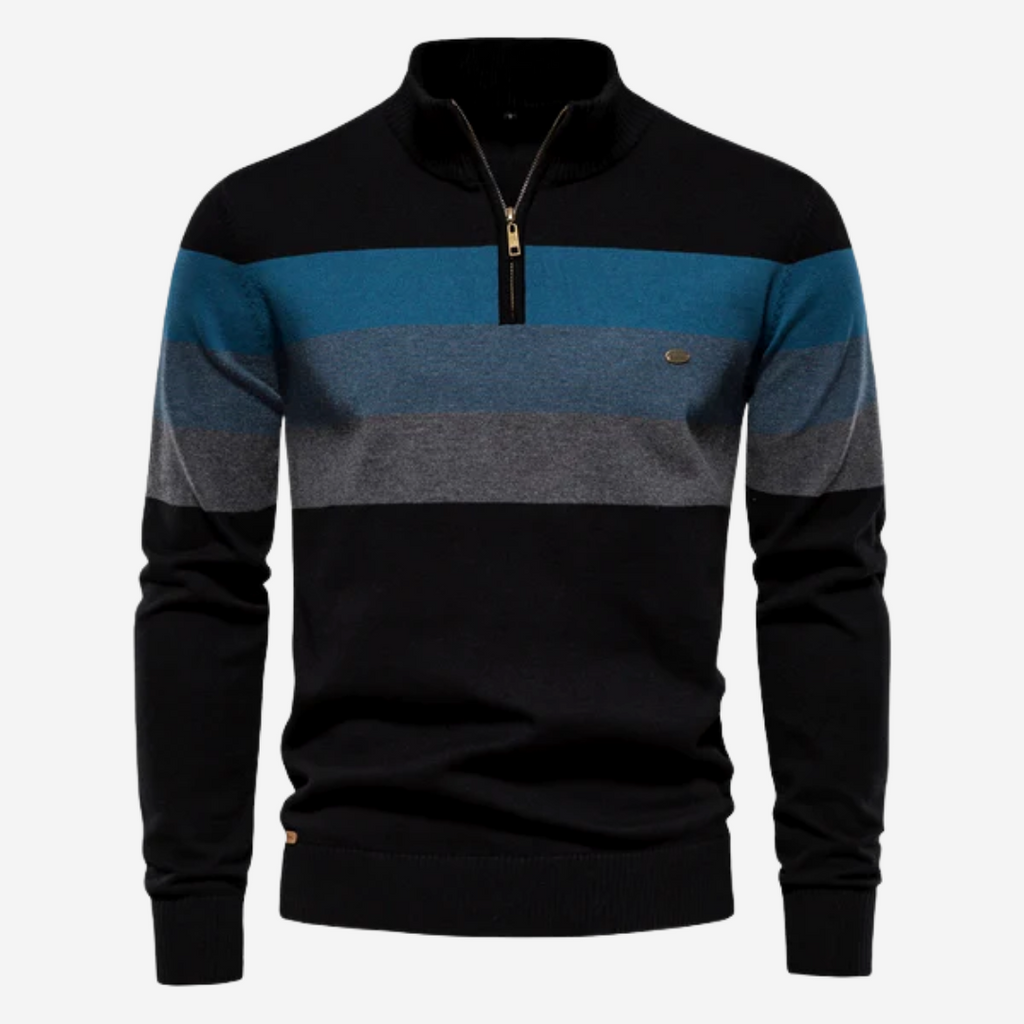 Tom Hollinger | Herren Strickpullover mit Streifen