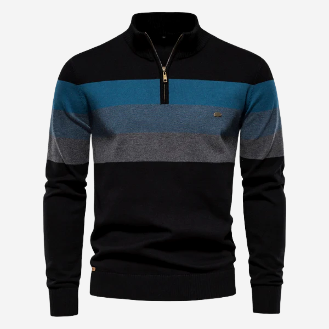 Tom Hollinger | Herren Strickpullover mit Streifen