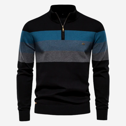 Tom Hollinger | Herren Strickpullover mit Streifen