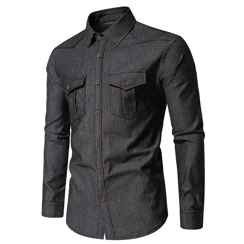 Tom Hollinger | Klassisches Denim-Hemd