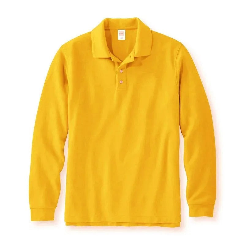 Tom Hollinger | Klassisches Langarm-Poloshirt