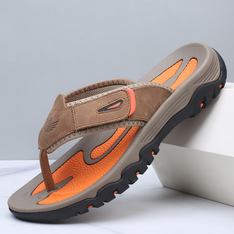 Tom Hollinger |  Herren Leder Ergonomische Sandalen