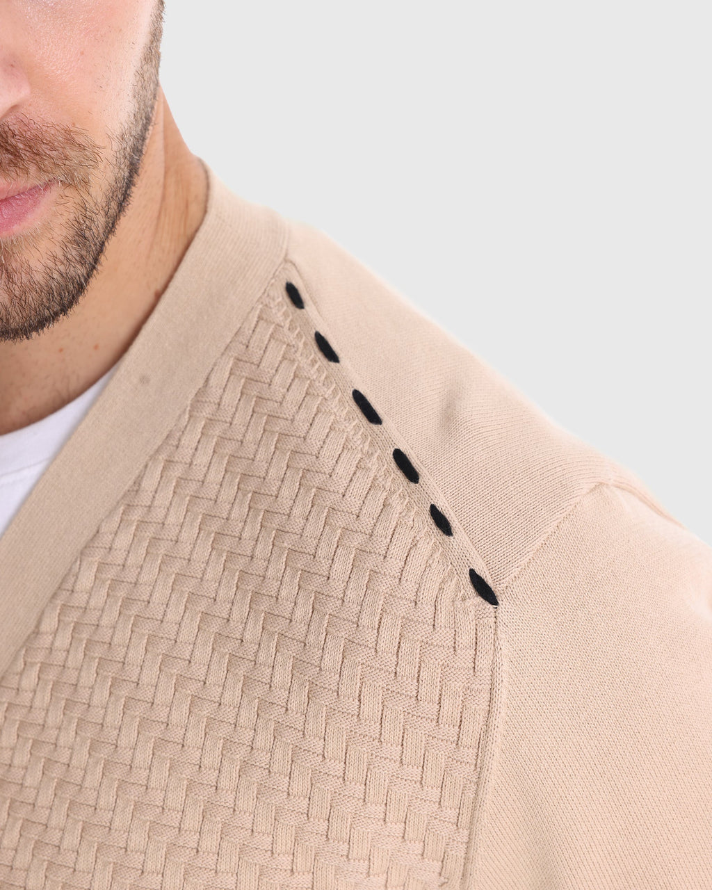 Tom Hollinger | Gestrickter Cardigan mit Knöpfen