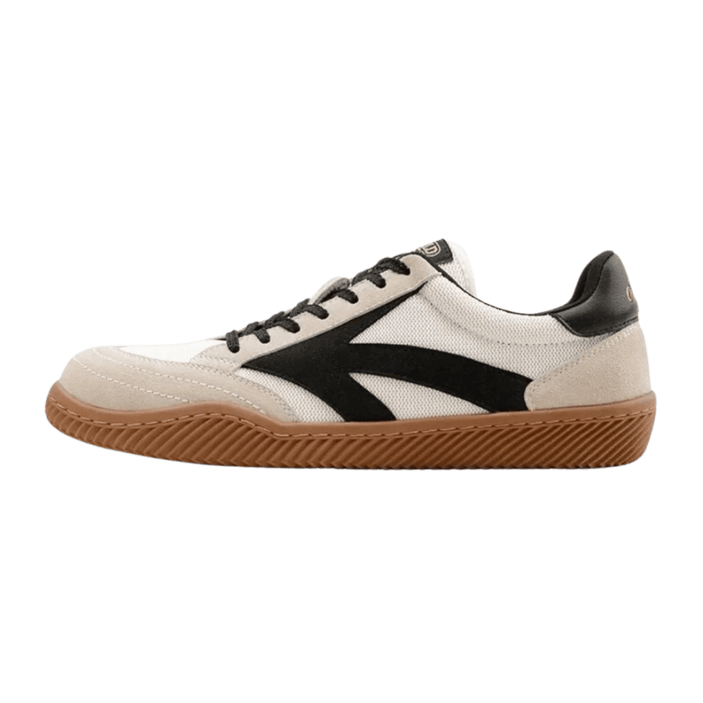 Tom Hollinger |  Herren Wildleder Stoff Retro Turnschuhe Braun