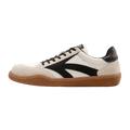 Tom Hollinger |  Herren Wildleder Stoff Retro Turnschuhe Braun