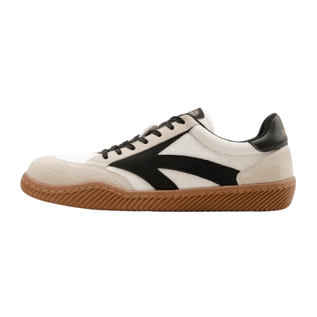 Tom Hollinger |  Herren Wildleder Stoff Retro Turnschuhe Braun