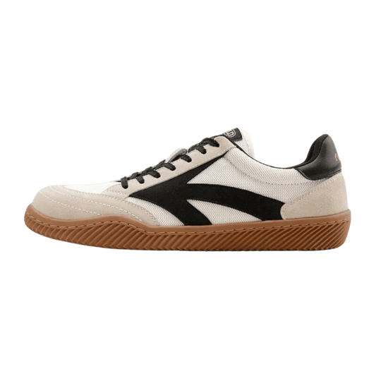 Tom Hollinger |  Herren Wildleder Stoff Retro Turnschuhe Braun