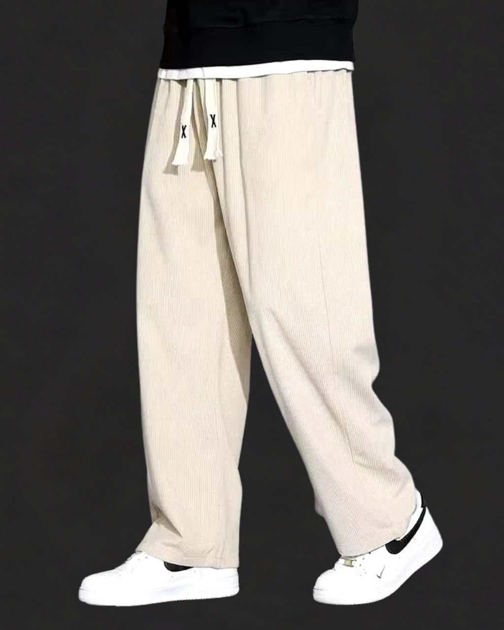 Tom Hollinger | Herren Cordhose Mit Kordelzug Und Geradem Bein