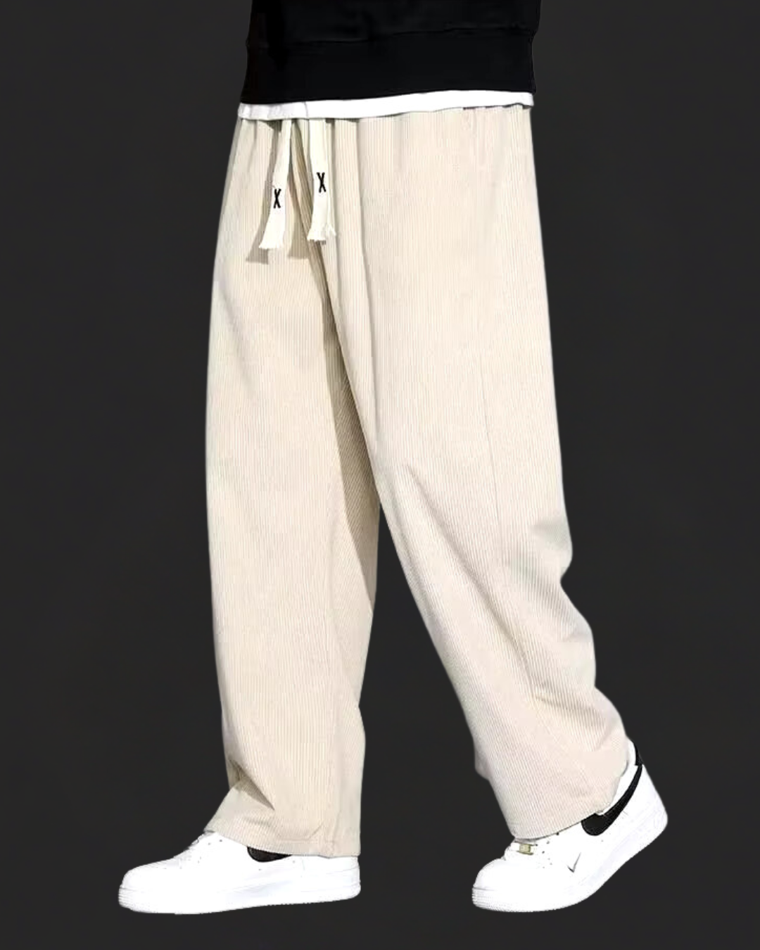 Tom Hollinger | Herren Cordhose Mit Kordelzug Und Geradem Bein