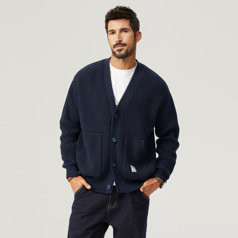 Tom Hollinger | Herren Strick-Cardigan-Pullover