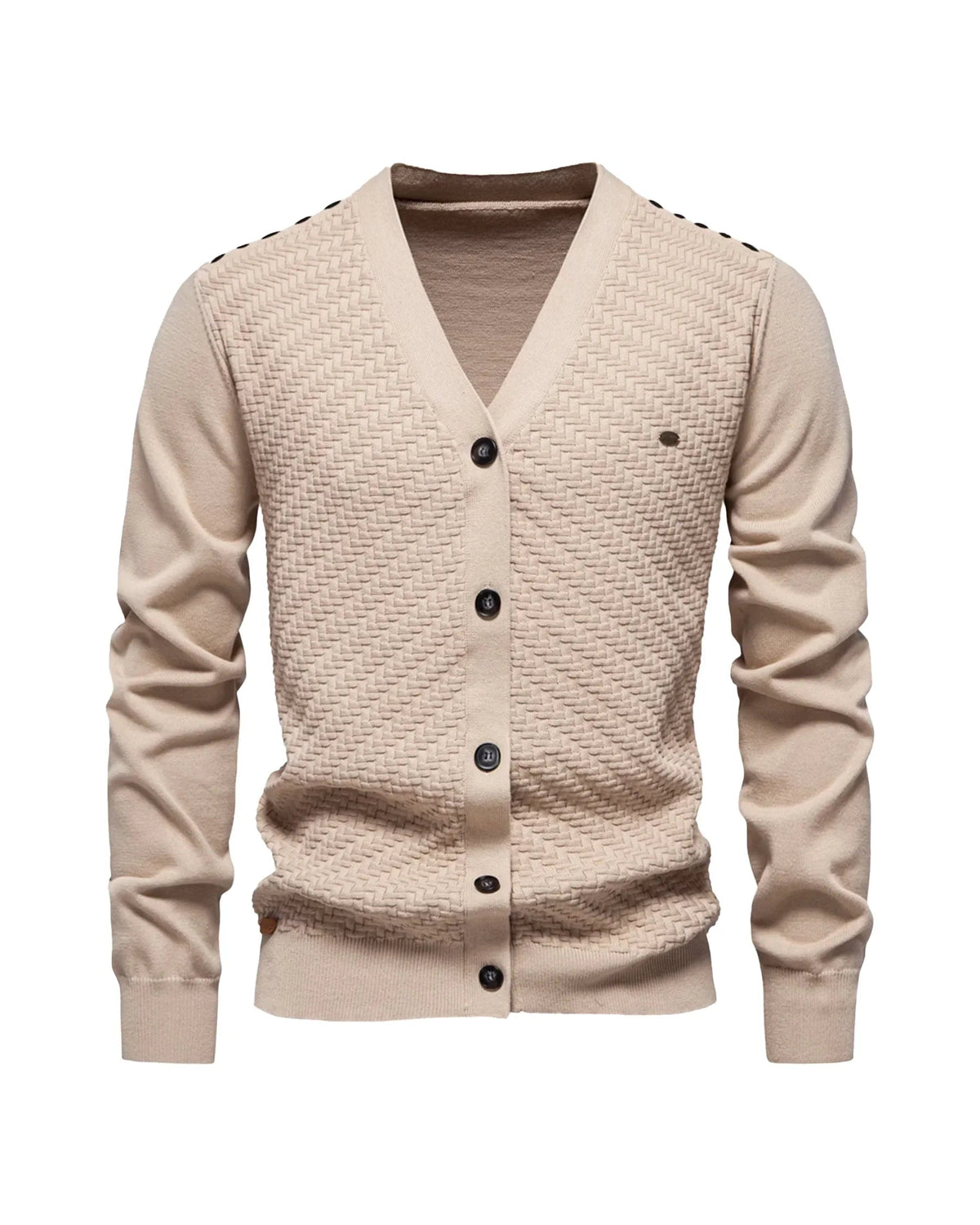 Tom Hollinger | Gestrickter Cardigan mit Knöpfen