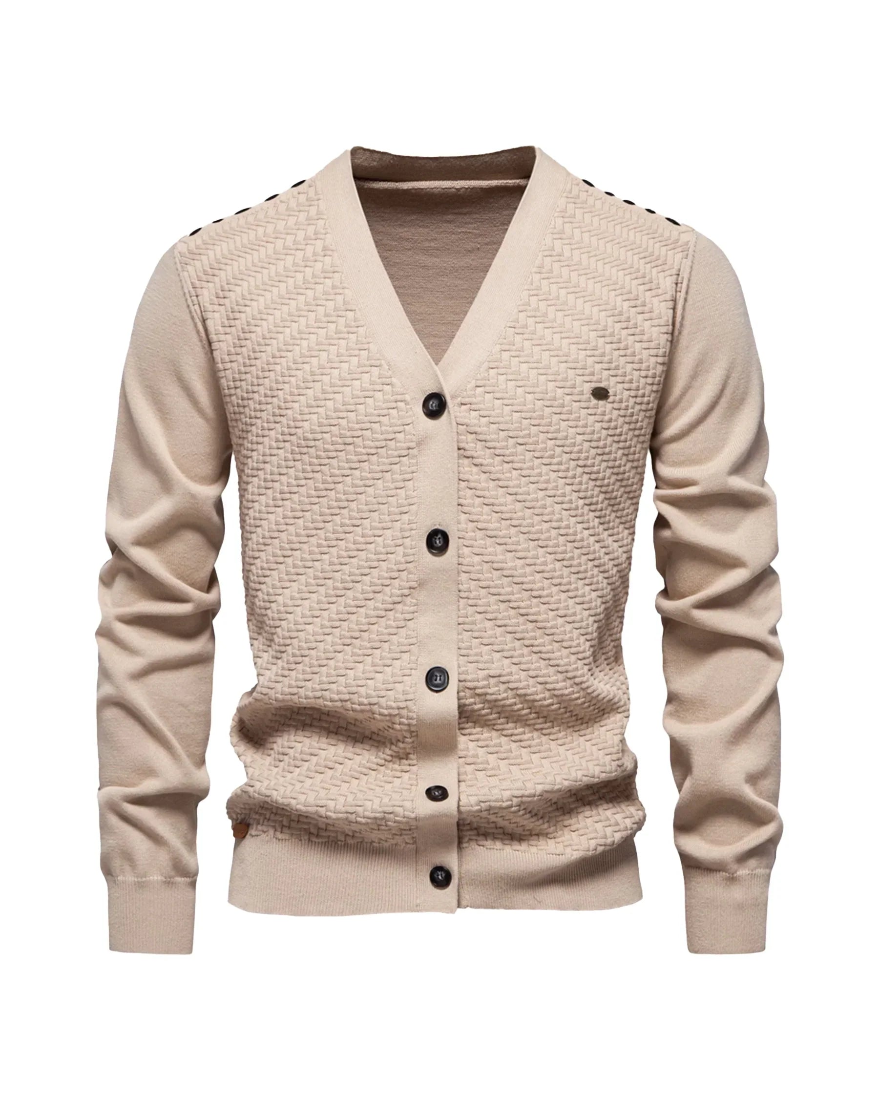 Tom Hollinger | Gestrickter Cardigan mit Knöpfen