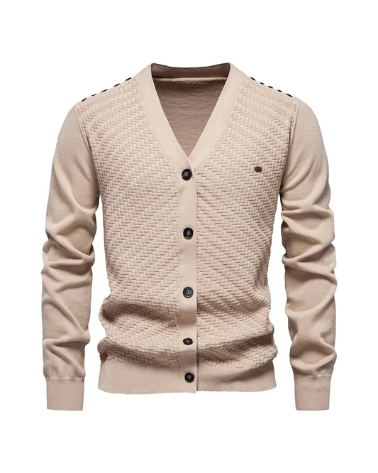 Tom Hollinger | Gestrickter Cardigan mit Knöpfen