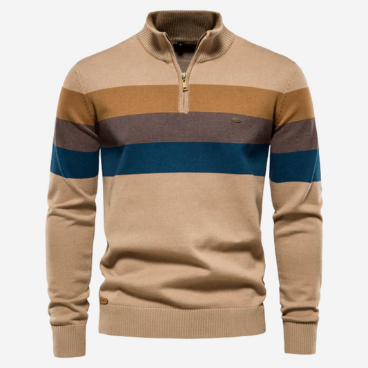 Tom Hollinger | Herren Strickpullover mit Streifen