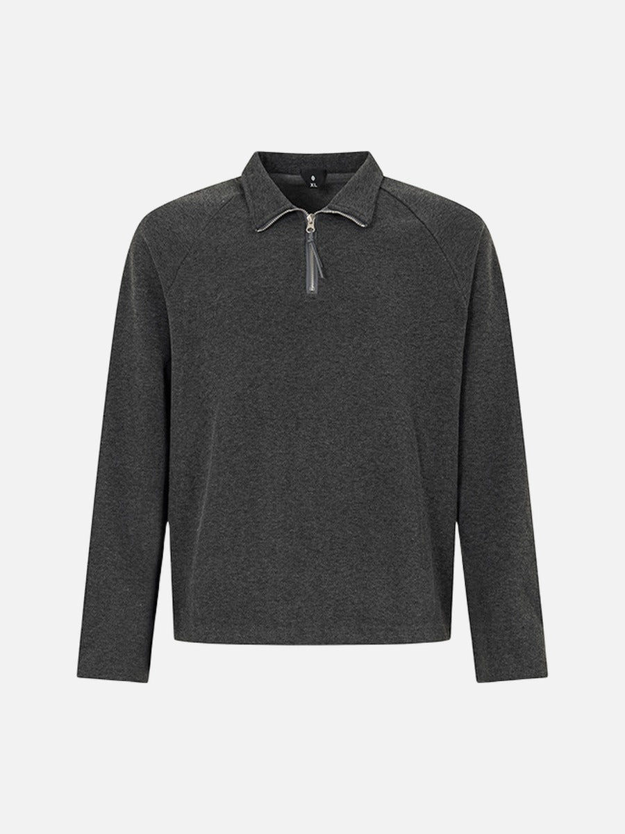 Tom Hollinger | Damen Langarm Polo Shirt Mit Halbzip