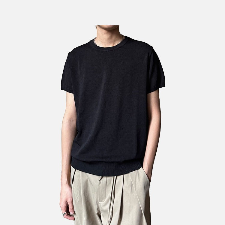 Tom Hollinger | Damen T Shirt Gerippt Mit Kurzen Ärmeln