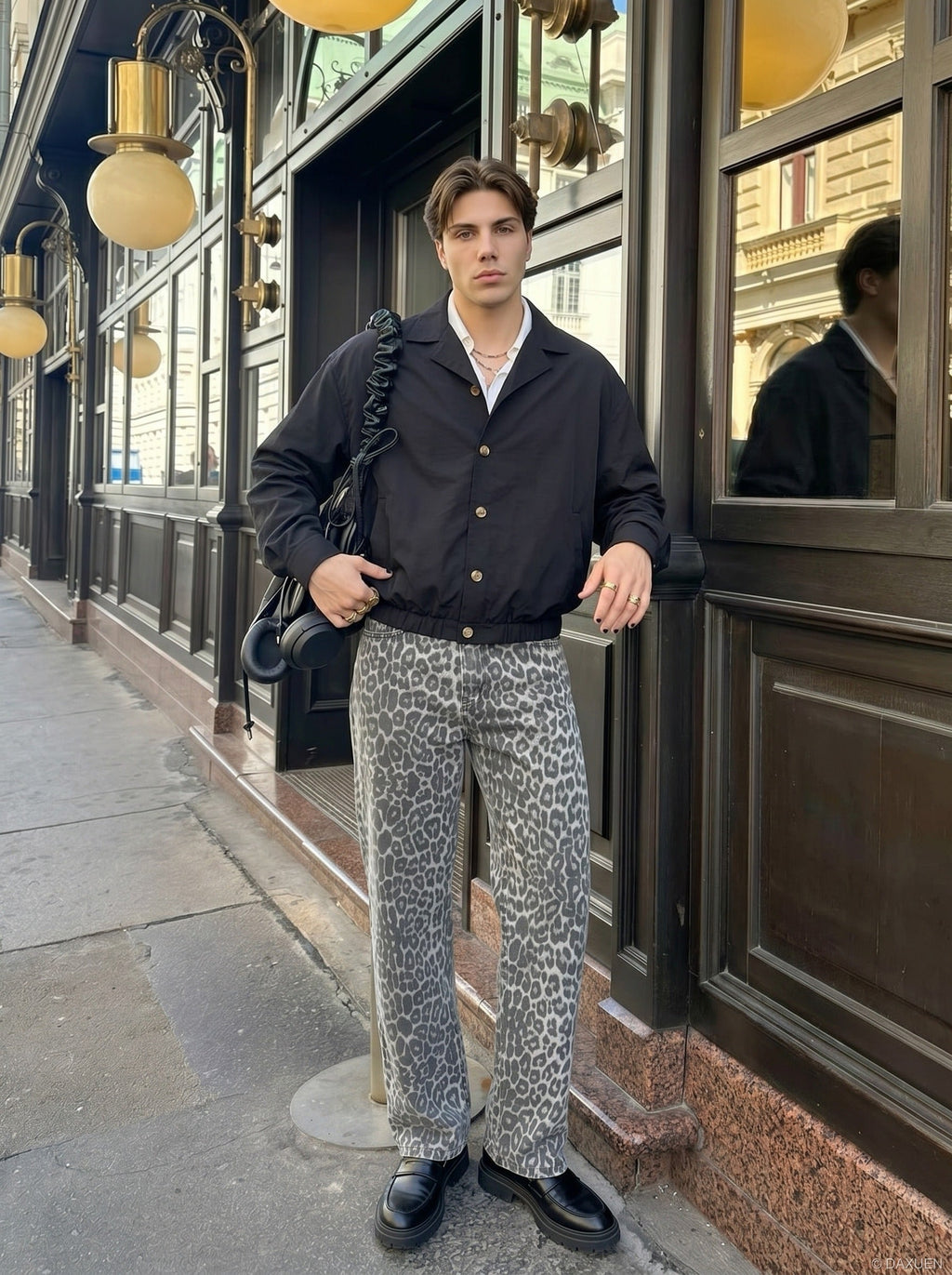 Tom Hollinger | Herren Blousonjacke Mit Camp Kragen In Relaxed Fit