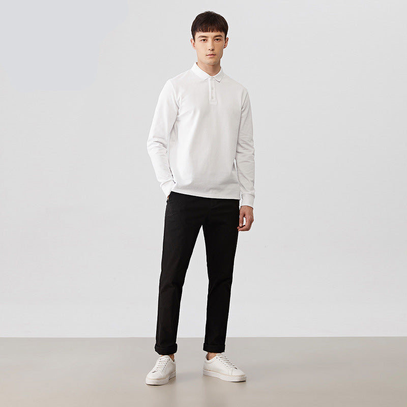 Tom Hollinger | Klassisches Langarm-Poloshirt