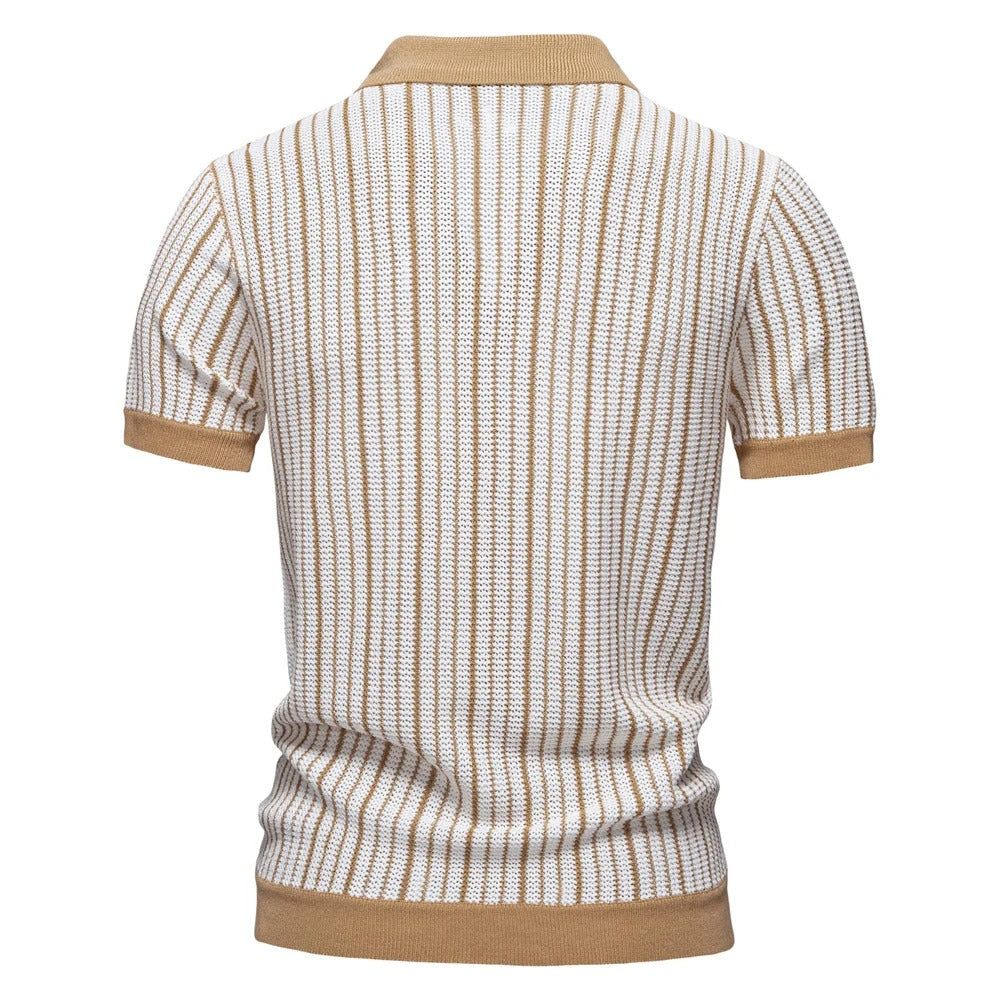 Tom Hollinger | Retro-Strickhemd