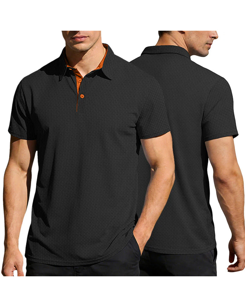 Tom Hollinger | Herren Poloshirt Baumwollmischung Kurzarm Regular Fit