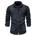 Tom Hollinger | Denim-Hemd im Western-Stil