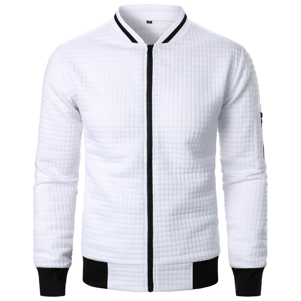 Herren Strickpullover mit Reißverschluss
