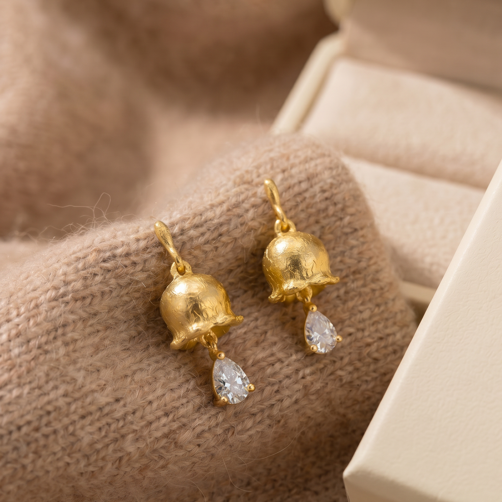 Bell Mini Jhumka Earrings