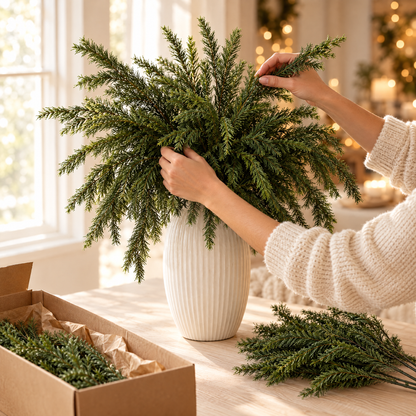Real Touch Norfolk Pine Stems