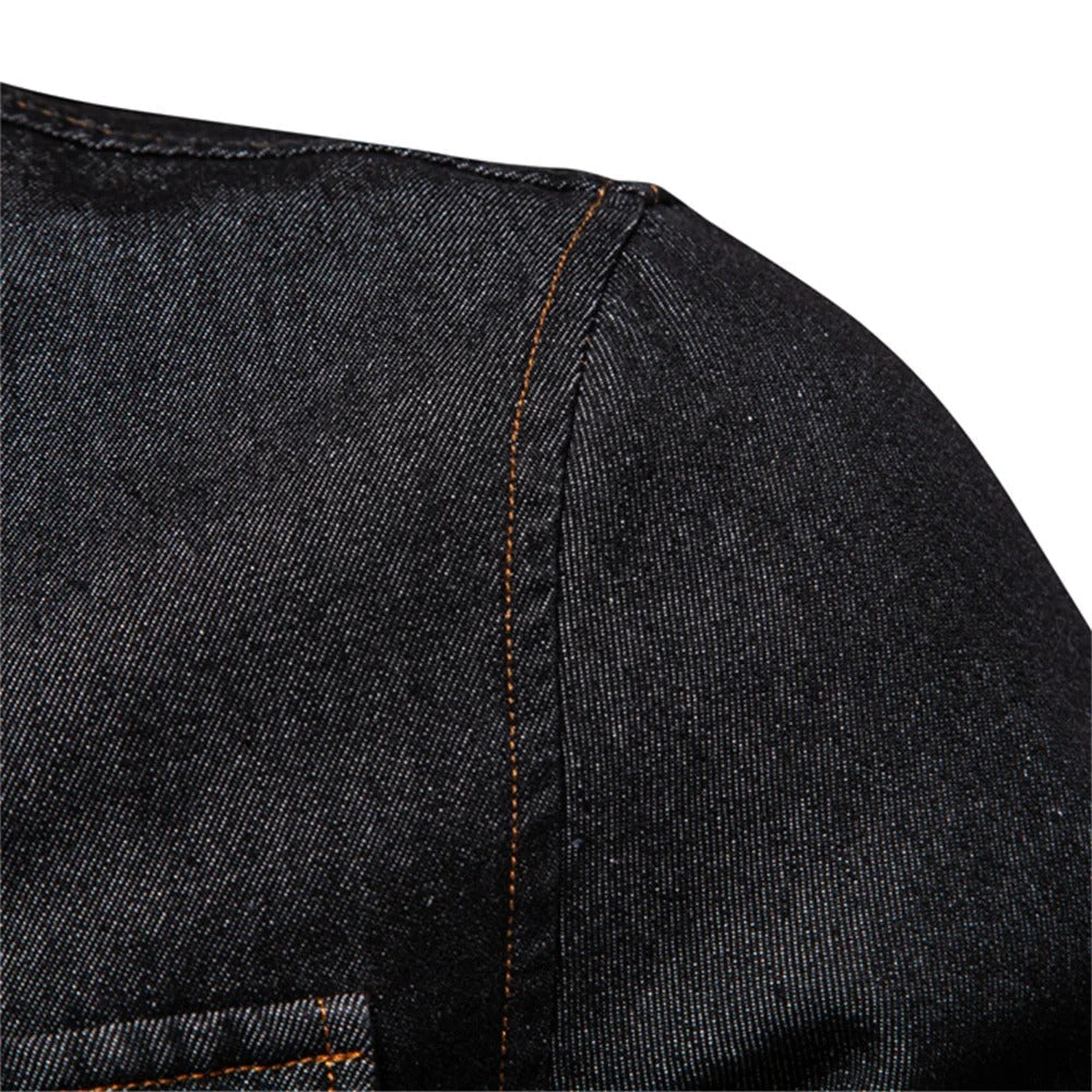Tom Hollinger | Herren Jeanshemd aus Baumwolle