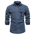 Tom Hollinger | Herren Jeanshemd aus Baumwolle