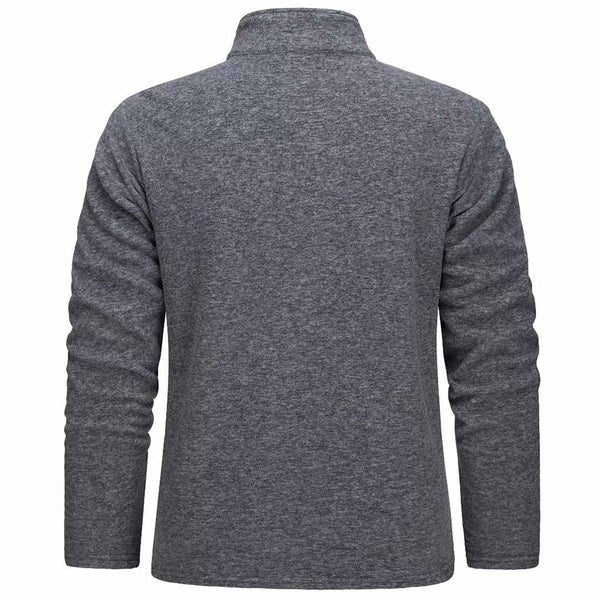 Tom Hollinger | Warmer Fleecepullover mit halbem Reißverschluss