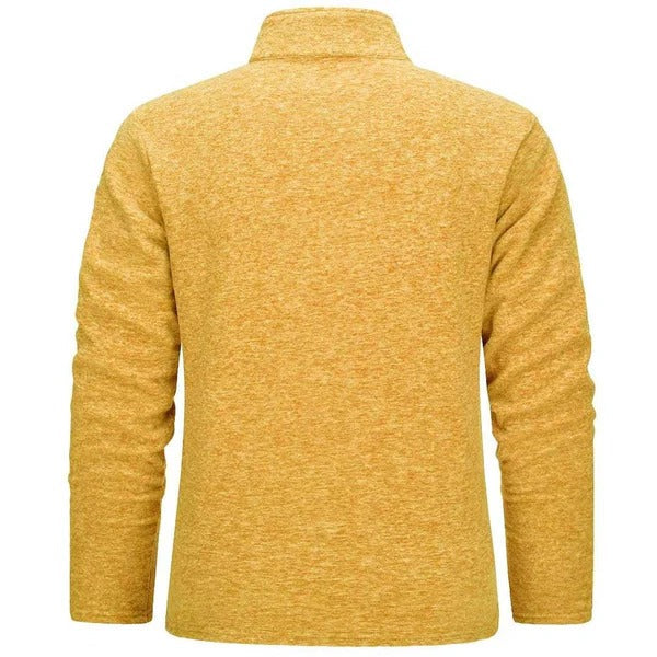 Tom Hollinger | Warmer Fleecepullover mit halbem Reißverschluss