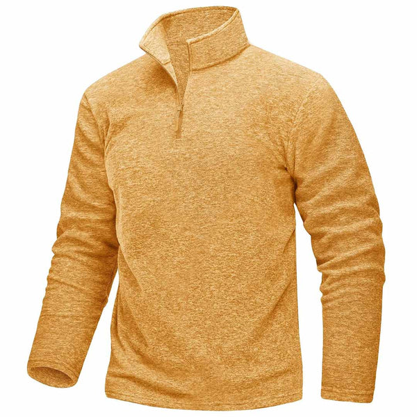 Tom Hollinger | Warmer Fleecepullover mit halbem Reißverschluss