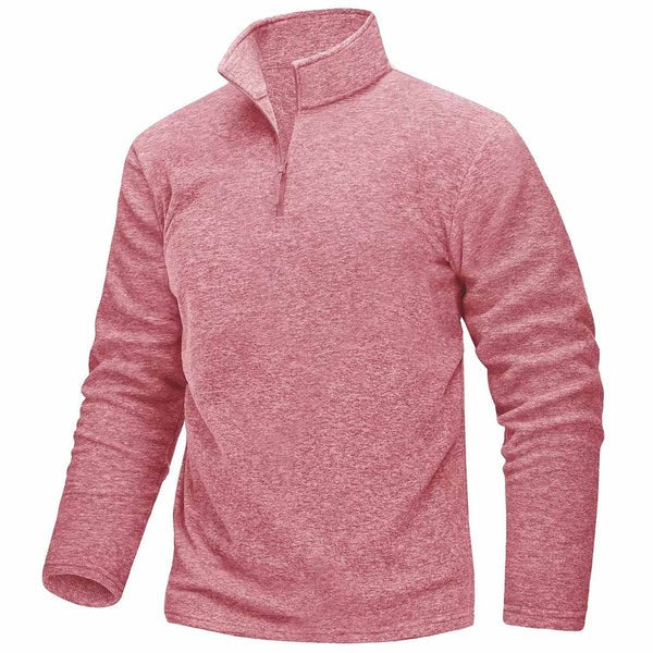 Tom Hollinger | Warmer Fleecepullover mit halbem Reißverschluss