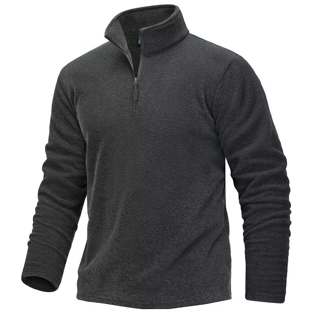 Tom Hollinger | Warmer Fleecepullover mit halbem Reißverschluss