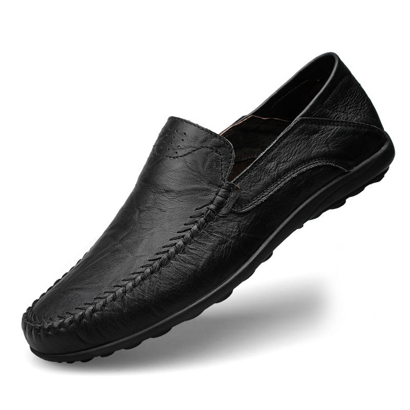 Tom Hollinger |  Herren Slipper Mit Perforiertem Obermaterial Und Mokassinnaht