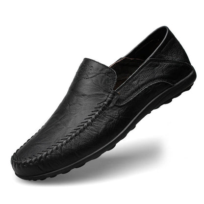 Tom Hollinger |  Herren Slipper Mit Perforiertem Obermaterial Und Mokassinnaht