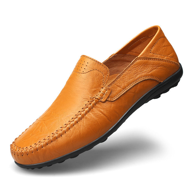 Tom Hollinger |  Herren Slipper Mit Perforiertem Obermaterial Und Mokassinnaht