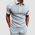 Tom Hollinger |  Herren Poloshirt Mit Reissverschluss Und Printdetails
