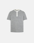 Tom Hollinger | Herren Henley T Shirt Mit Streifen In Relaxed Fit