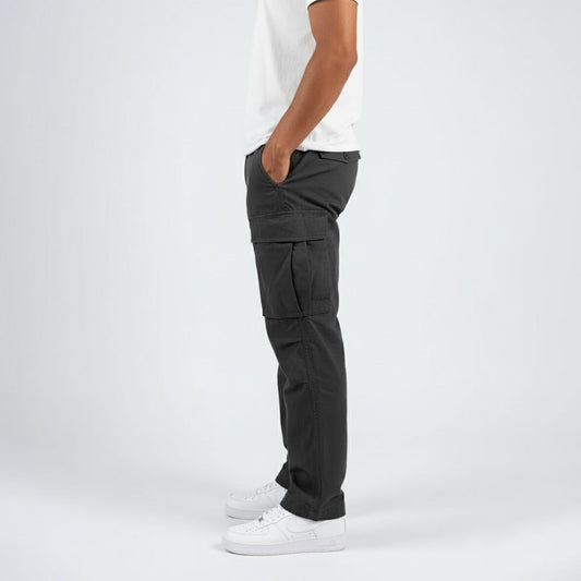 Herren Cargo Hose Mit Schmal Zulaufendem Bein
