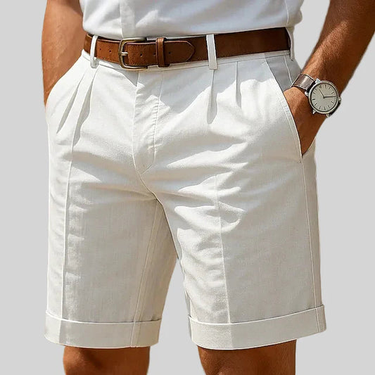 Tom Hollinger | Damen Sommer Shorts Mit Falten Vorne