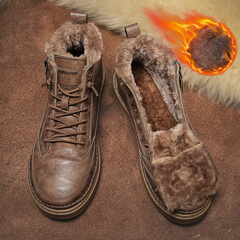 Tom Hollinger | Herren Winterstiefel mit Fleecefutter