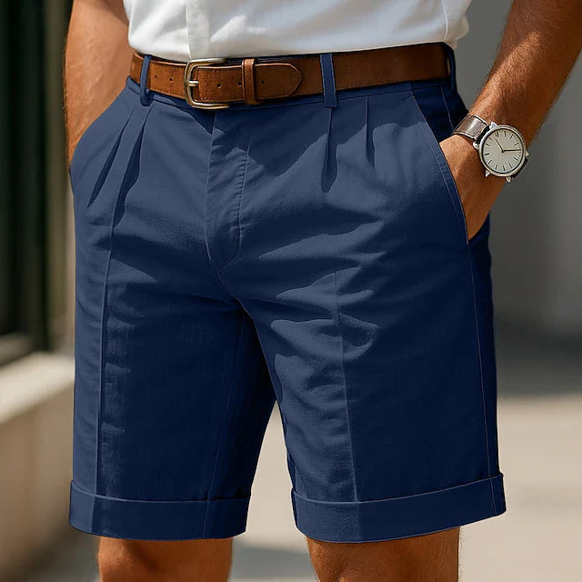 Tom Hollinger | Damen Sommer Shorts Mit Falten Vorne